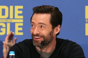 Super Stimmung auf der Pressekonferenz zu "Eddie the Eagle - Alles ist möglich" in München