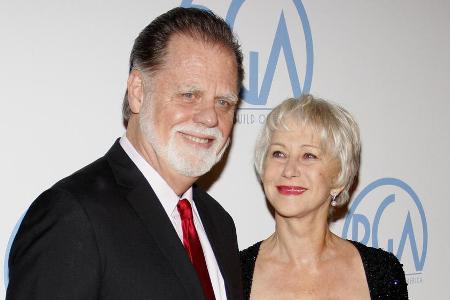 Auch nach 19 Ehejahren wirken Helen Mirren und ihr Mann Taylor Hackford wie frisch verliebt