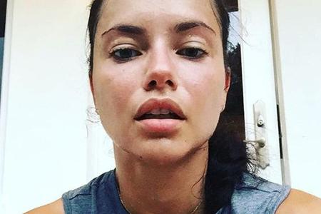 Model Adriana Lima verausgabt sich regelmäßig beim Workout, gleichzeitig unterstützt sie das Training mit gesunder Ernährung