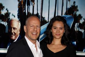 Bruce Willis mit seiner Frau Emma Heming