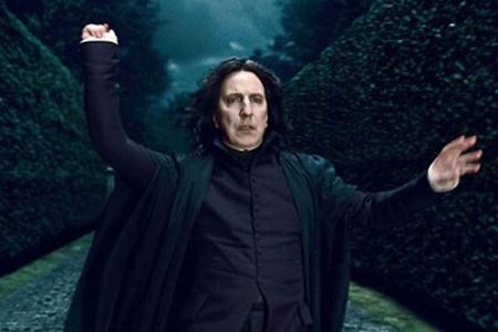 Alan Rickman als Snape in 
