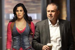 "Tatort: Eine bessere Welt": Die Kommissare Conny Mey (Nina Kunzendorf) und Frank Steier (Joachim Król).