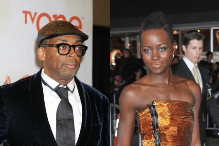 Zwei Stars, die über rassistische Zustände in Hollywood klagen: Regisseur Spike Lee und Schauspielerin Lupita Nyong'o