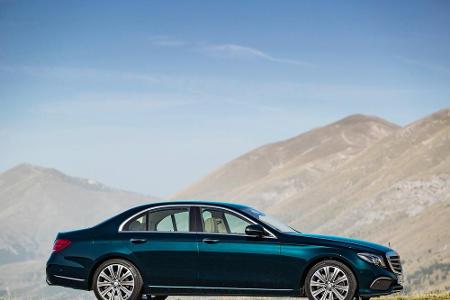 Die neue E-Klasse ist 43 Millimeter länger als der Vorgänger