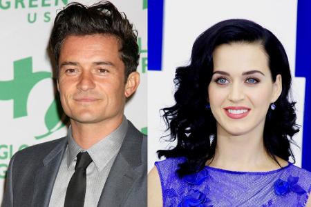 Orlando Bloom und Katy Perry waren bei den Golden Globes sehr innig miteinander