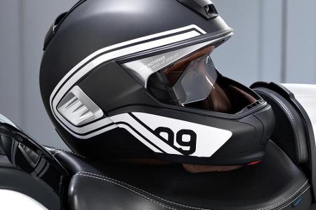 Der Motorradhelm wird zum Head-up-Display