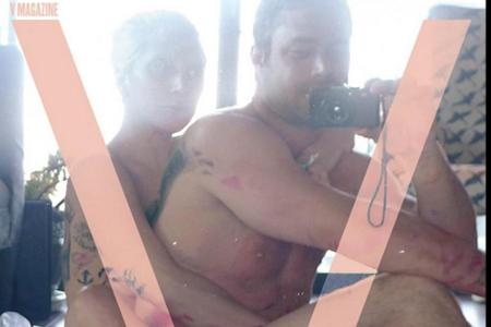 So sieht es bei Lady Gaga und Taylor Kinney also kurz nach dem Sex aus