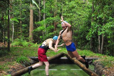 Neben Nathalie und Menderes hatten auch Thorsten und Helena bei der Schatzsuche die Möglichkeit, für das Team noch etwas Lec...