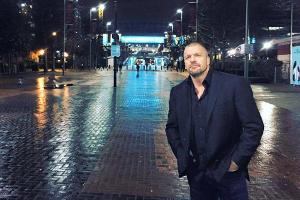 Auch im Anzug macht er eine gute Figur: Paul "Triple H" Levesque in London