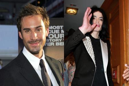 Eine große Ähnlichkeit besteht zwischen Joseph Fiennes und Michael Jackson nicht