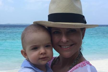 Madeleine mit dem kleinen Prinz Nicolas