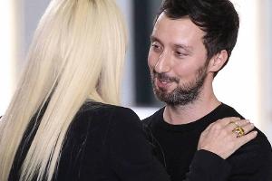 Anthony Vaccarello bei einer seiner Shows