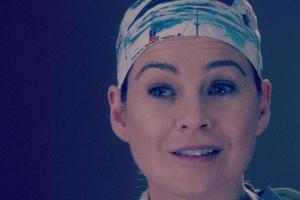 Dr. Meredith Grey (Ellen Pompeo) ist nun Witwe mit drei Kindern