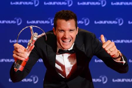 Freute sich wie ein Schneekönig: Triathlet Jan Frodeno