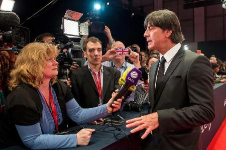 Gefragter Gesprächspartner: Fußball-Bundestrainer Joachim Löw