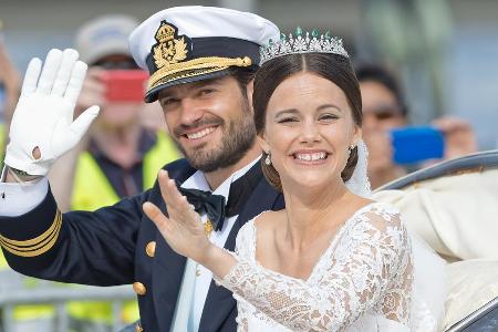 Der Prinz hat seine Prinzessin geheiratet