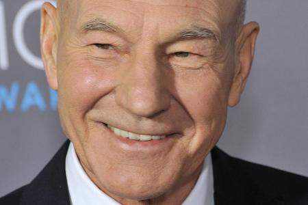 Patrick Stewart machte gute Miene zum bösen Spiel