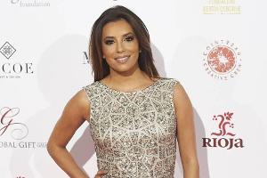 Eva Longoria auf dem roten Teppich der Global Gift Gala in Madrid