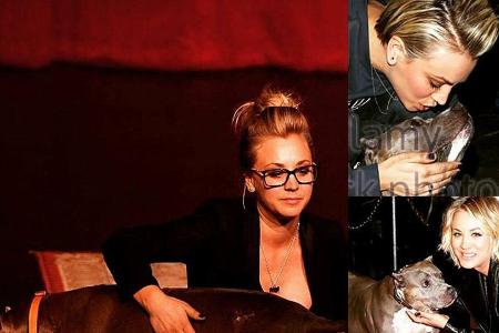 Kaley Cuoco trauert um den verstorbenen Hund ihrer Freundin Rebecca