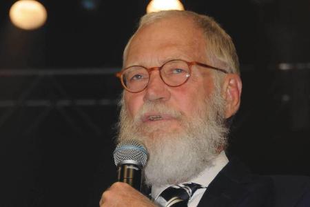 Hätten Sie David Letterman mit Bart erkannt?