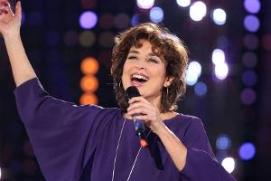 Isabel Varell bei einem TV-Auftritt