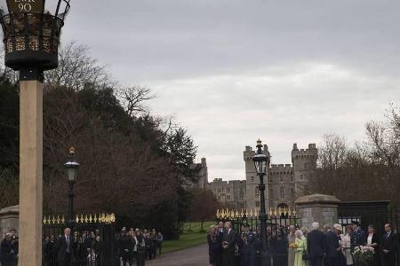 Überall auf der Welt wurden Fackeln zu Ehren der Queen entzündet.