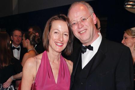 Rudolf Scharping (SPD) und seine Frau Kristina Gräfin Pilati von Thassul zu Daxberg haben im Januar nach 13 gemeinsamen Ehej...