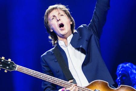 Paul McCartney ist momentan auf großer Welttournee