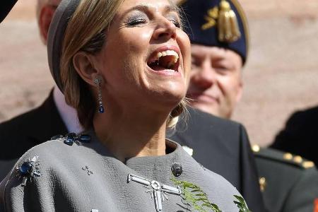 Kann man Königin Máxima angesichts dieses herzlichen Lachens überhaupt böse sein?