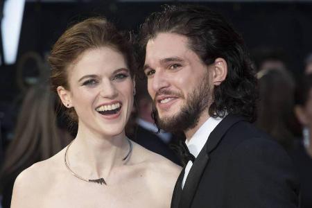 Kit Harington und Rose Leslie bei den Olivier Awards in London