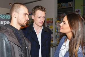 "GZSZ": Jasmin hofft, mit der Hilfe von Chris (l.) und Vince ein tolles Event auf die Beine zu stellen.