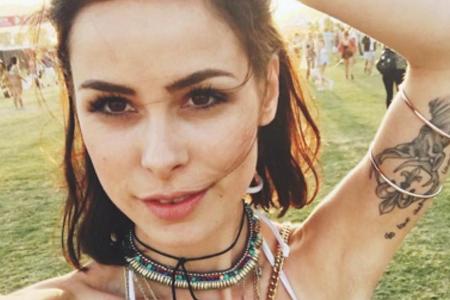 Lena hat Spaß in den USA