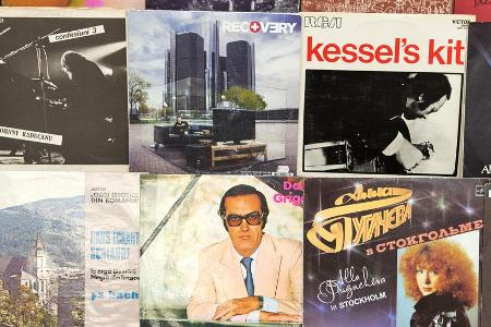 Nicht nur für Musik-Liebhaber ein Fest: Schallplatten aus einer anderen Zeit