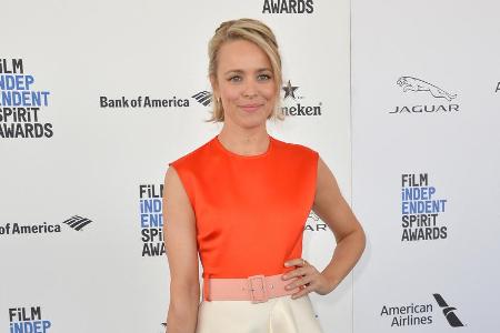 Brachte Farbe auf den blauen Teppich: Rachel McAdams