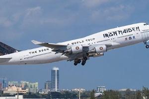 Mit diesem Vogel fliegen Iron Maiden derzeit um die Welt