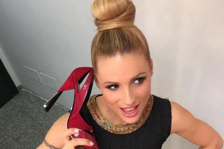 Michelle Hunziker ist immer für einen Spaß zu haben