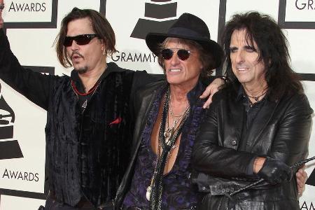Johnny Depp passt perfekt in die Rockstar-Rolle