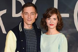 Sie sind die Hauptdarsteller in "Babylon Berlin": Volker Bruch und Lisa Liv Fries am Mittwoch in Berlin