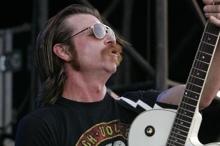 Die Eagles of Death Metal bei einem Auftritt in Budapest
