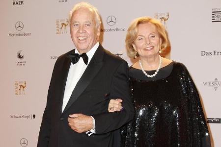 Seit 1976 waren die beiden ein echtes Powerpaar: Nun trauert Schauspielerin Ruth Maria Kubitschek um ihren Lebensgefährten W...