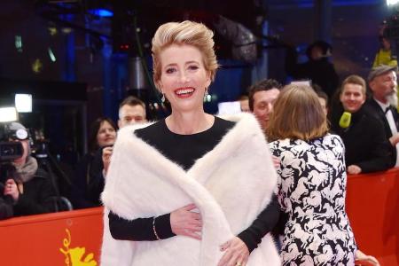 Ein echter Wow-Auftritt: Emma Thompson bei der Premiere ihres neuen Films auf der Berlinale
