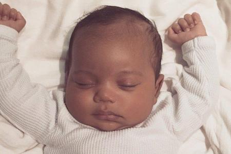 Saint West hat seinen ersten großen Auftritt im Netz verschlafen