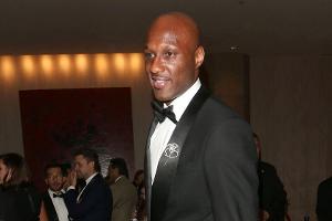 Lamar Odom 2014 auf der Golden Globe After Party - lange vor seinem Zusammenbruch