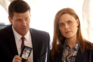 Special Agent Seeley Booth (David Boreanaz) und Dr. Temperance "Bones" Brennan (Emily Deschanel)