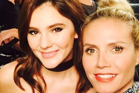 Heidi Klum ist stolz auf Nachwuchs-Model Stefanie Giesinger
