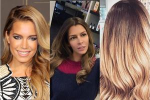 Sylvie Meis (l.) neben Sabia Boulahrouz von vorn (Mitte) und von hinten (r.)