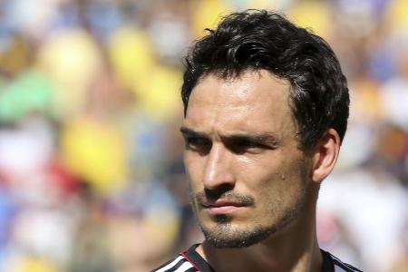 Weltmeistertitel macht sexy: Mats Hummels 2014 bei der WM in Brasilien