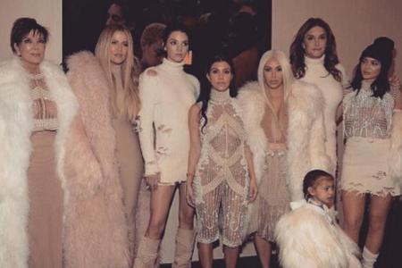 Stahl der ganzen Familie die Show: die kleine North West