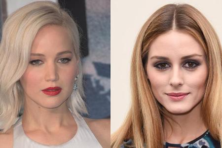Crystal Blonde und Caramel Bronde: Die Haarfarbentrends für 2016 sind spannend wie nie zuvor. Jennifer Lawrence, Olivia Pale...