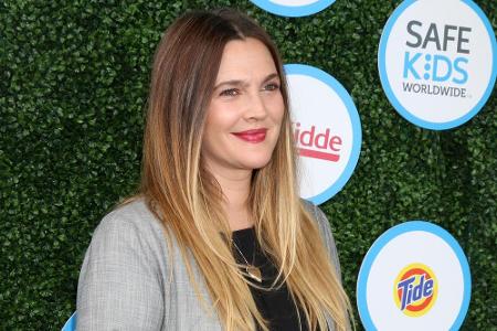 Lived in Color: Drew Barrymore (41) trägt die Trendfarbe, auf die derzeit alle stehen. Die eingearbeiteten Highlights in den...